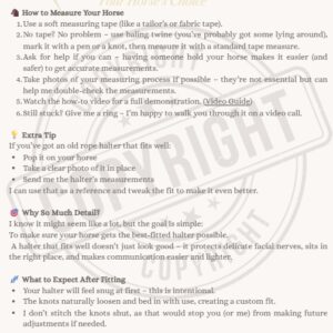 Image of the first page of the DIY Measuring guide - with copyright watermark